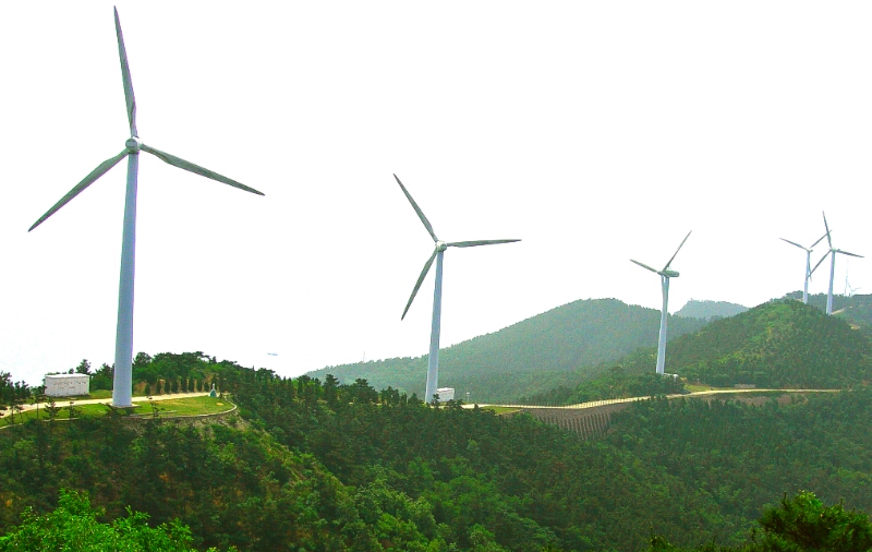 wind farm in china