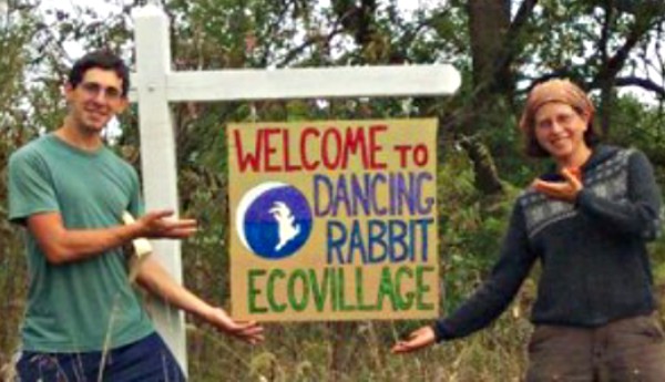 dancing rabbit ecovillage welcome sign screenshot © dancing rabbit ecovillage