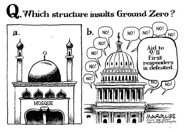 Sunday Funny… What Really Insults Ground Zero?